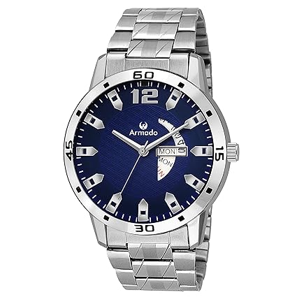 Analogue Blue Dial Mens Watch (AR-098-BLU)