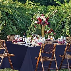 sancua Rectangle Tablecloths for 6 Foot Tables, 6
