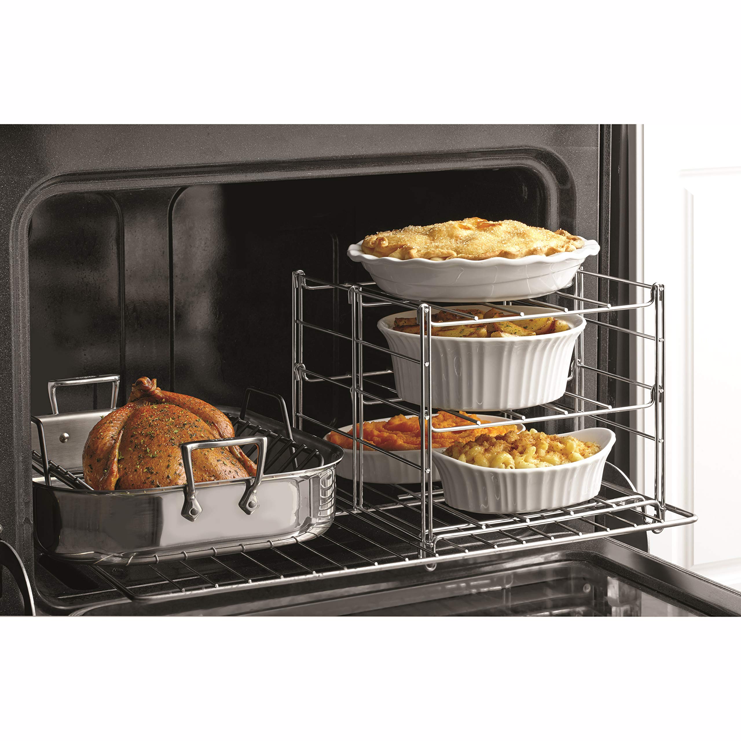 Betty Crocker 3tier Oven Rack. Bake 3 Tiers Of Casseroles, Pies