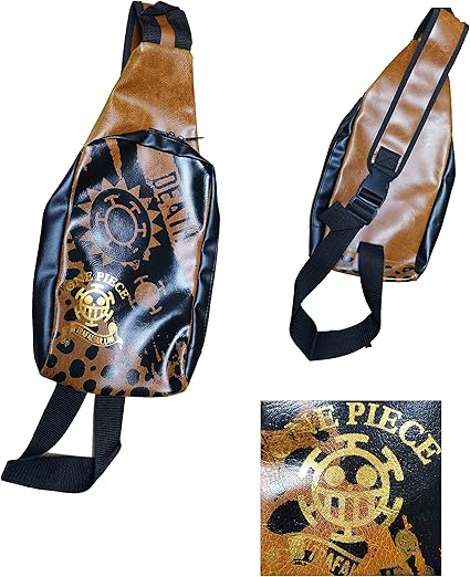 Amazon ワンピース ヒョウ柄 レザー ショルダーバッグ トラファルガー ロー グッズ バッグ ロー One Piece バック ポーチ ケース アニメ 萌えグッズ 通販