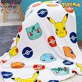Character World Pokemon Official Fleece Blanket Pikachu 100x150cm view 4