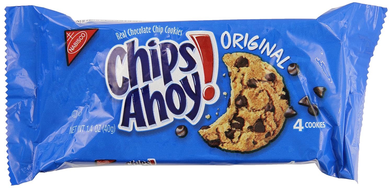 Chips Ahoy Original Chocolate Chip Cookies 1 4 Oz Amazon De Grocery