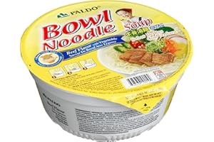 Paldo Bowl Noodle Soup - Beef (86g X 12 Bowls)