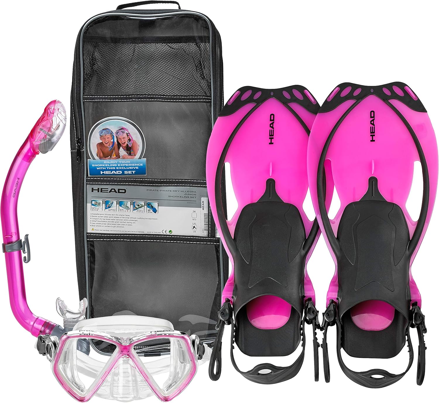 mares youth snorkel set