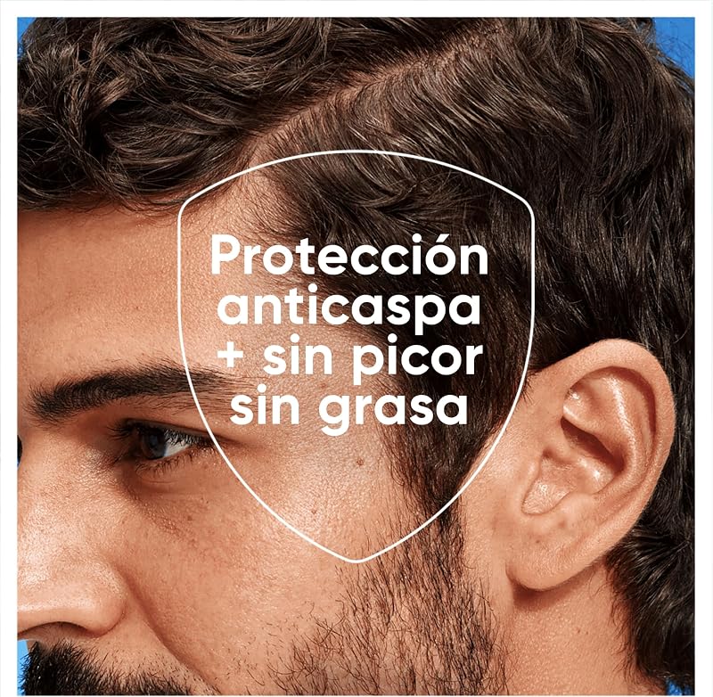 H&S Apple Fresh Champú Anticaspa, Todo Tipo de Pelo y Cuero Cabelludo, 2x1L