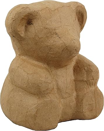 teddy bear paper mache