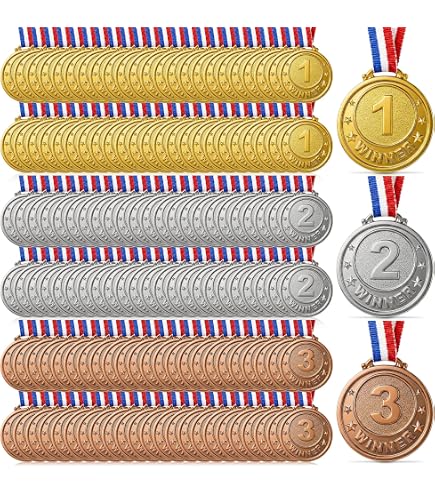 First Second Third Place Medals