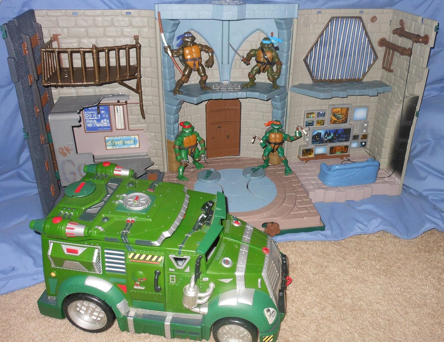 ninja turtle house toy