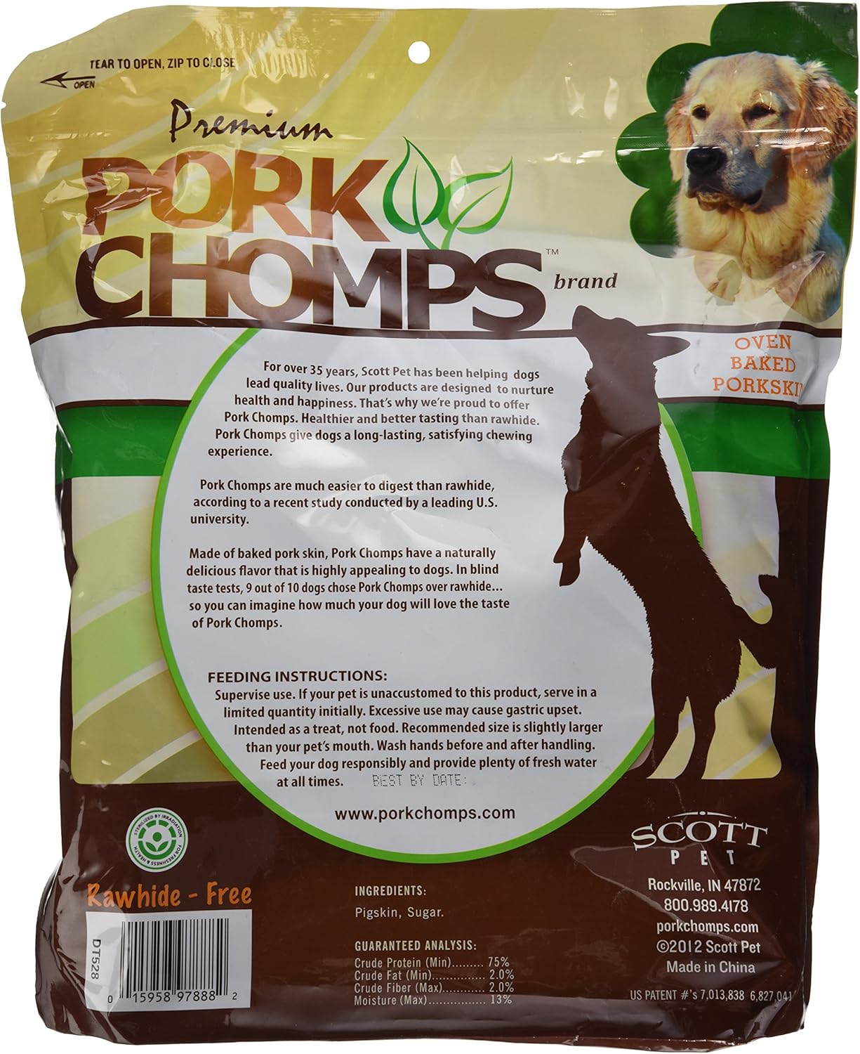 are pork chomps safe for dogs
