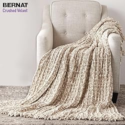 Bernat Crushed Velvet Br Magneta Yarn - 2 Pack of