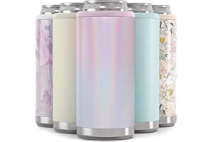 MAARS DRINKWARE Maars Skinny Can Cooler for Slim Beer & Hard Seltzer | Stainless Steel 12oz Sleeve, Double Wall Vacuum Insulated Drink Holder - Magic Mist