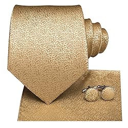 Hi-Tie Gold Tie and Pre-Tied Bowties for Men