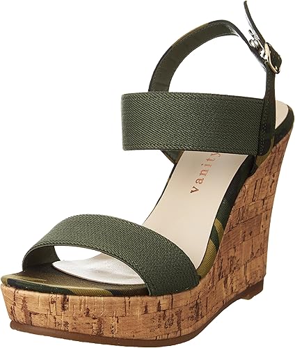 Amazon バニティービューティー サンダル レディース 056v977 カーキ Jp S 22 5cm 2e ファッションサンダル