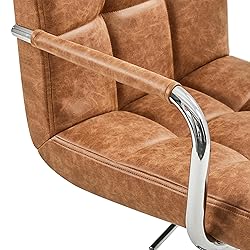 Yaheetech Bar Stools Set of 2, PU Leather