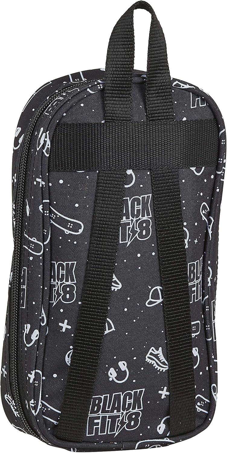 Pencil Backpack with 4 Recyclable National Geographic"Explorer", 120 x 50 x 230 mm, Blue/Brown, Mediana - Image 3