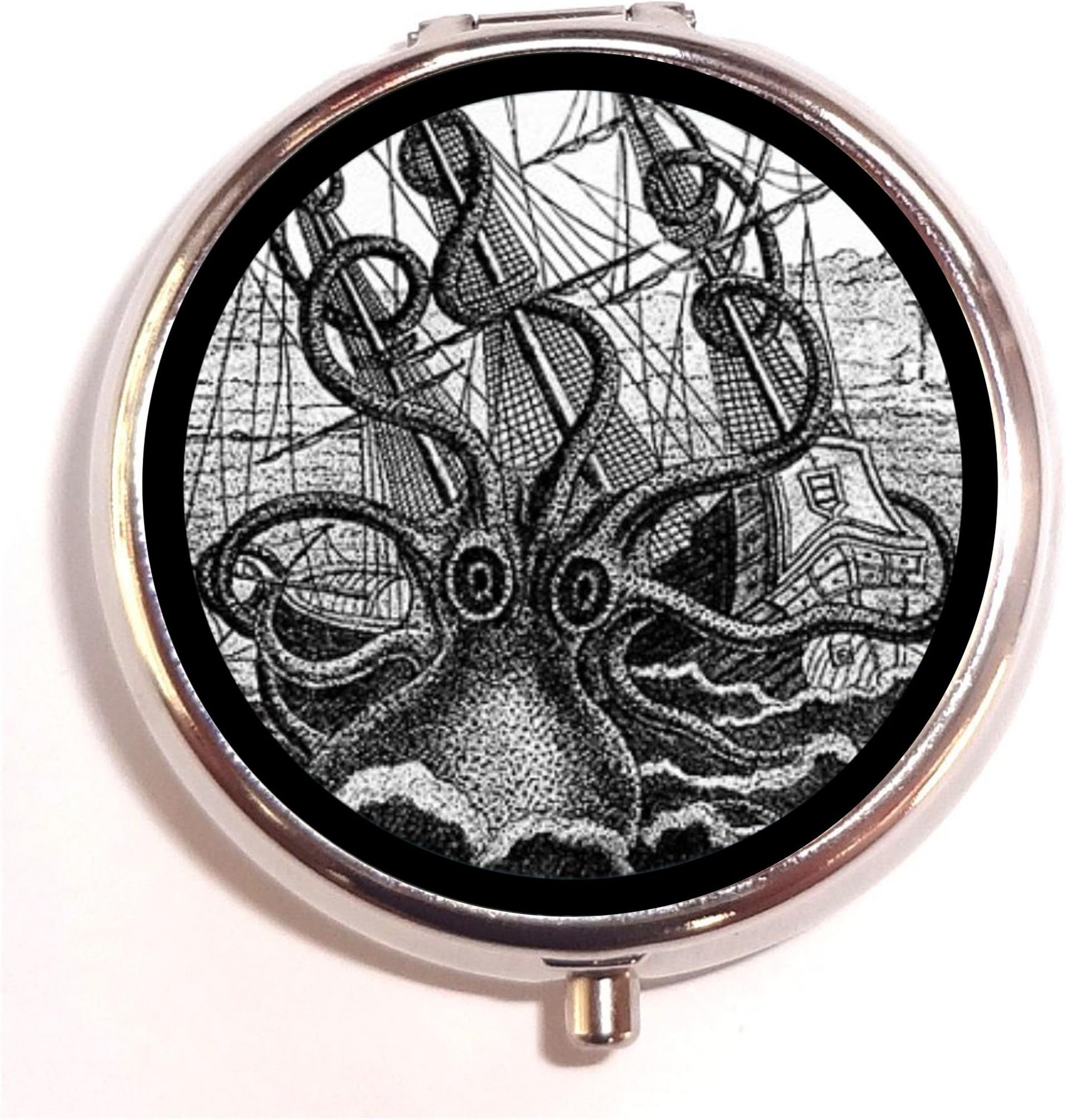 Kraken Octopus Pill Box Pill Case Medicine Organizer