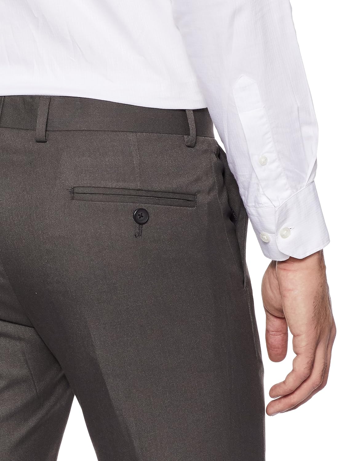 blackberrys men's slim fit formal trousers