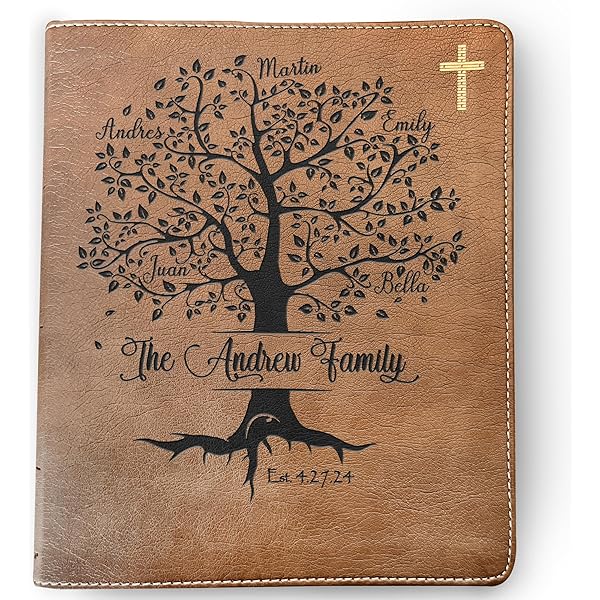 Amazon.com: Personalized Family Bible, Custom Engraved NKJV