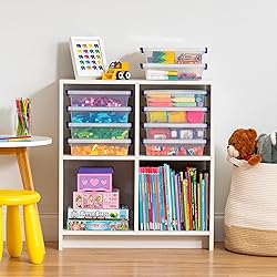 IRIS USA 3 Qt. Plastic Craft Storage Container Bins
