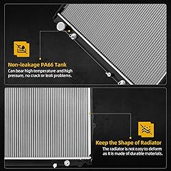 DWVO Radiator Complete Radiator Compatible with