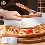 Deer & Oak Premium Pizza Peel Set 12x14 Aluminum with Foldable Handle view 4
