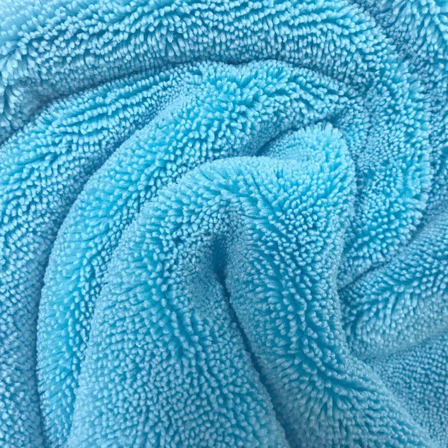 Polyte Microfiber Hair Turban Wrap Drying Towel, 4 Pack (12x28 in, Blue,Pink,Purple,White): Home & Kitchen