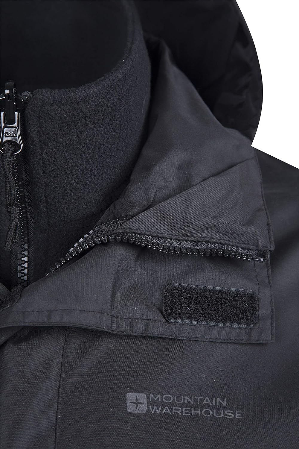 mountain warehouse fell mens 3 in 1 water resistant jacket