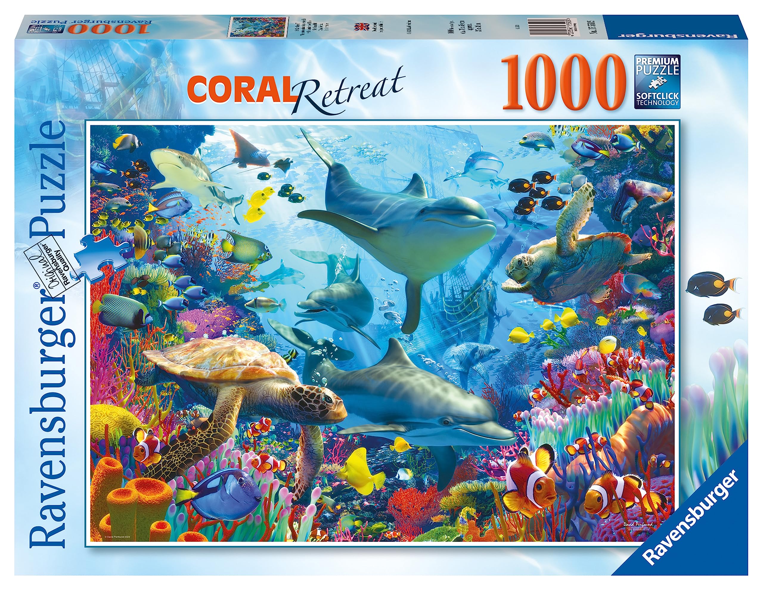 Ravensburger Coral Retreat 1000 Piece Jigsaw Puzzle for Adults and Kids Age 12 Years Up