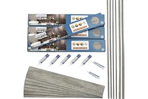 Palisade 46.7 in. x 7.2 in. Interlocking Vinyl Plank Shower and Tub Surround Kit in Gray Oak