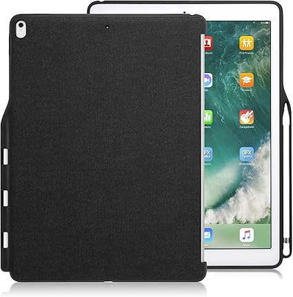 Amazon Luvvitt Ipad Pro 12 9 ケース 15年と17年バージョンに対応 ペンシルホルダー付きバックカバー スマートキーボードとapple スクリーンプロテクター 通販