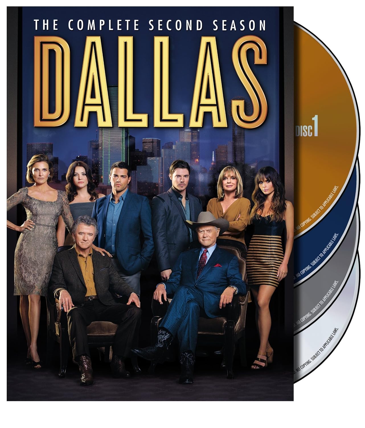 Dallas Season 2 Patrick Duffy, Linda Gray, Larry Hagman, Charlene Tilton, Victoria