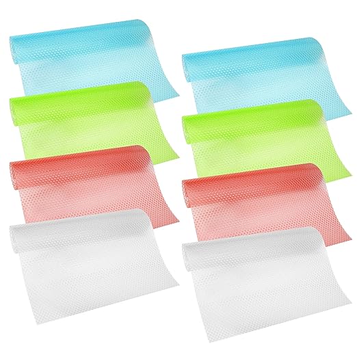 MaoXinTek Alfombras de Refrigerador 8 Piezas Multifuncional Liners ...