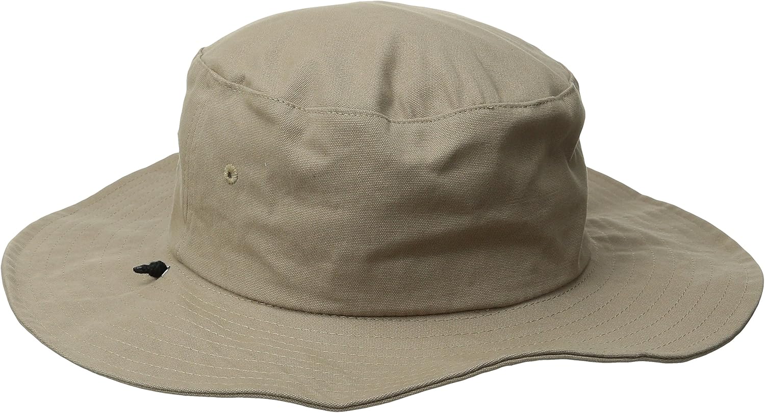 Quiksilver Men's Bushmaster Sun Protection Floppy Bucket Hat, Khaki3, Large/X - Large: Clothing