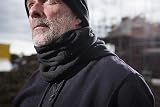 Blackrock HEAT Thermal Neck Warmer Snood Black Microfleece with Drawstring view 2