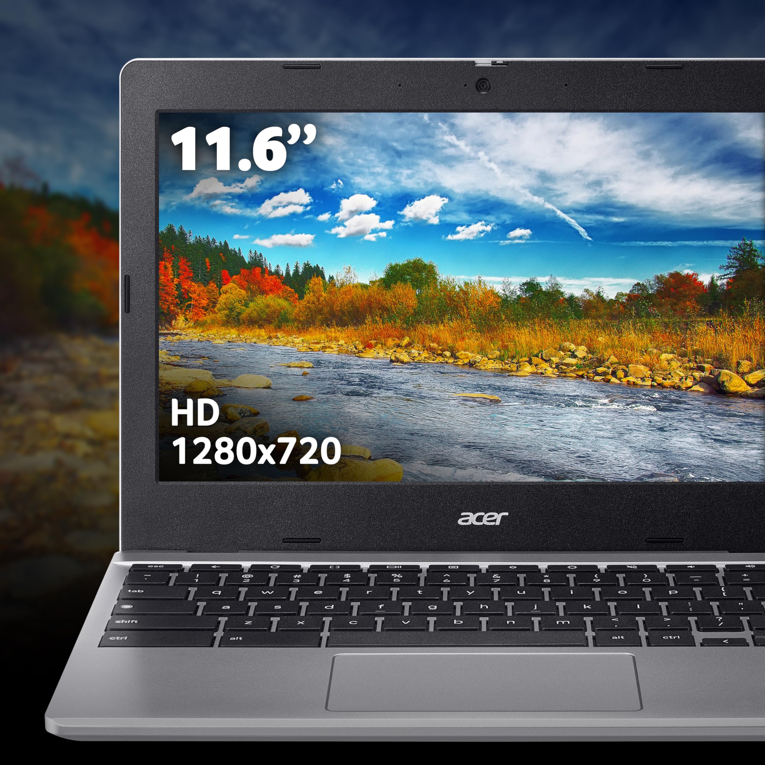 acer Chromebook 311 CB311-12H Laptop - Intel N100, 4GB, 64GB eMMC, Integrated Graphics, 11.6