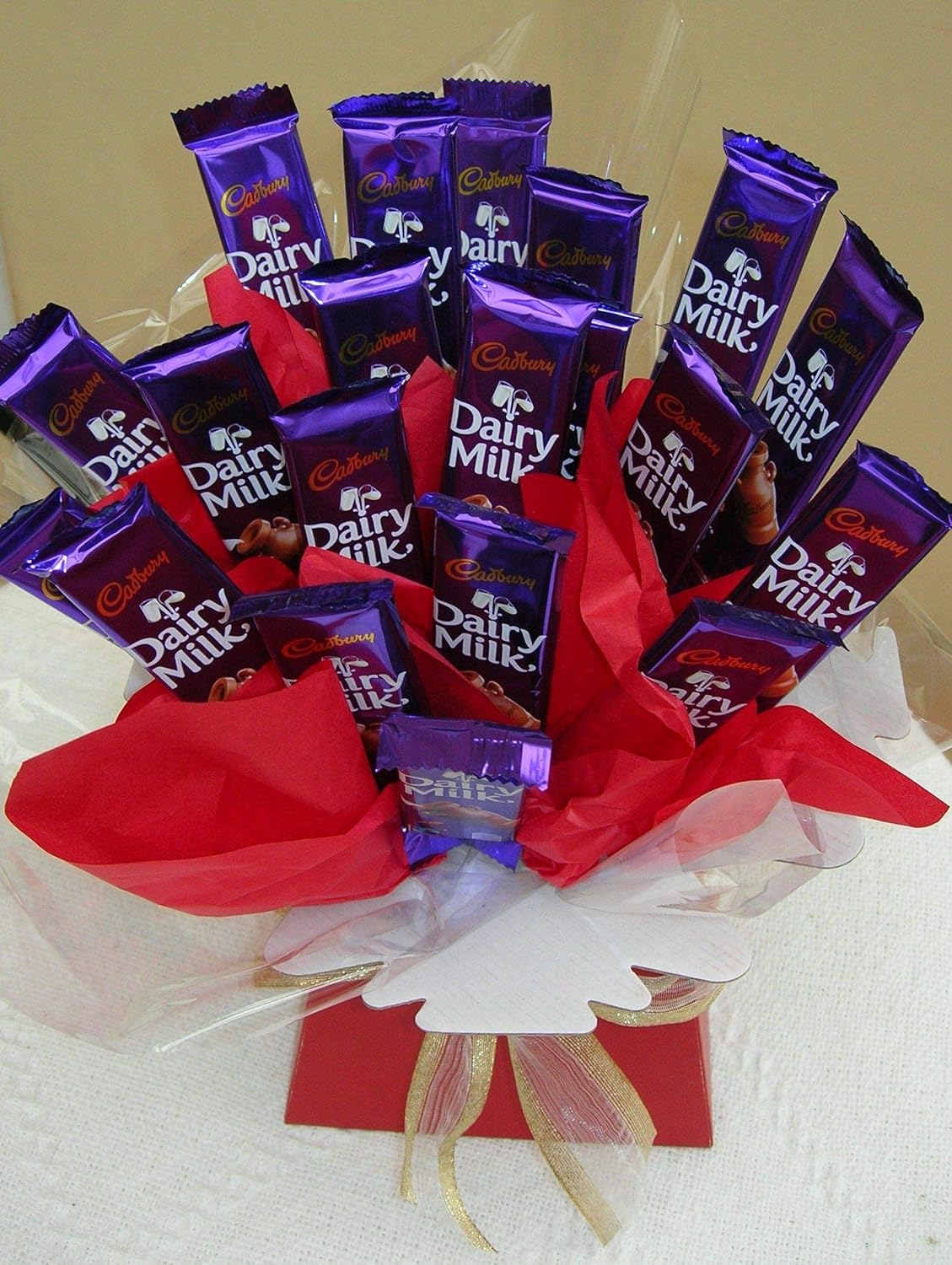 Golden Cart Dairy Milk Cadbury Chocolate Bouquet to Convey 'Special