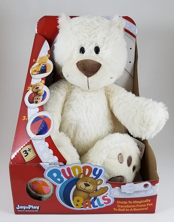 stuffed animal that turns into a ball