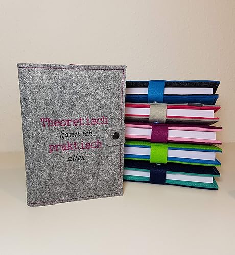 Jahresplaner Hulle Inklusive Kalender 2021 In A5 Aus Filz Individuell Bestickt Personalisiert Buchhulle Notizbuch Organizer Amazon De Handmade kalender personalisieren 2021