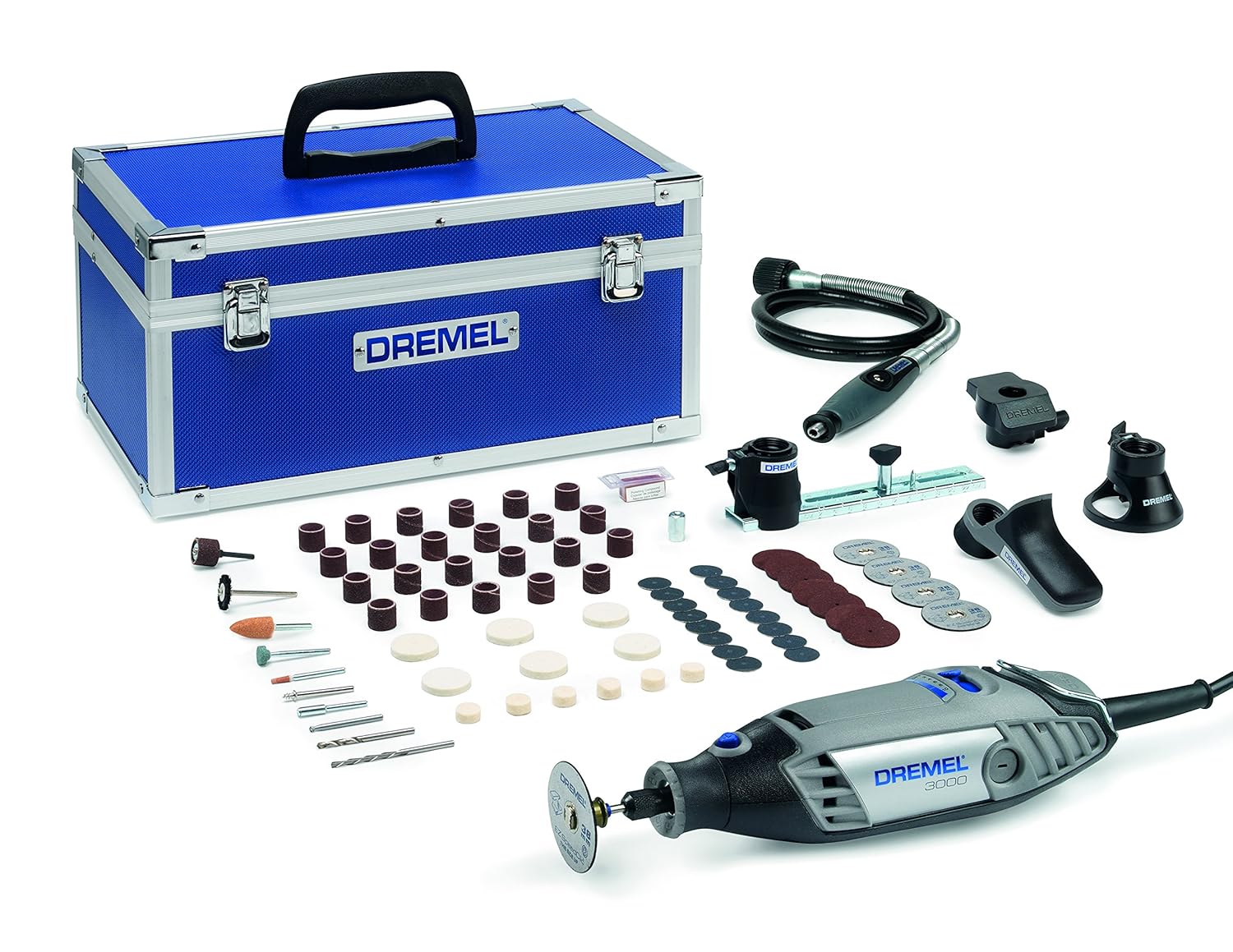 Dremel F0133000NK 30005/75 5 Diamond Kit Metal Tool Box, 230 V, Grey Amazon.co.uk DIY & Tools