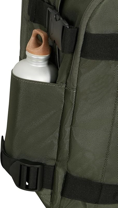 Urban Track - Zaino porta PC 15.6" – 45 cm, 29 L - 3 scomparti grandi - Grande capacità - Ergonomico - Scomparto imbottito per laptop - Verde (Dark Khaki)