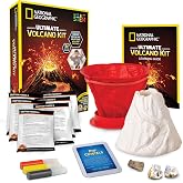 National Geographic Ultimate Volcano Science Kit for Kids Ages 8-12 | 3X More Eruptions, Pop Crystals with Exciting Sounds, Eruption Powder, Hands-On Earth Science, STEM Activity, Birthday Gift