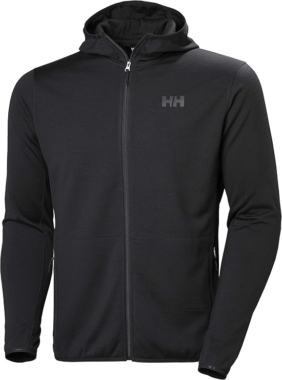Helly Hansen Men's HH Merino Mid 1/2 Zip Baselayer Top - 100% Merino Wool Thermal For Cold Weather - View #11