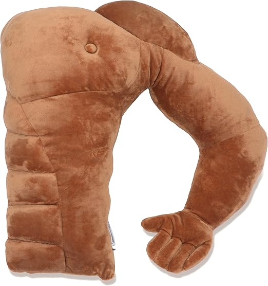 Amazon Com Muscle Man Pillow Cute And Fun Hunky Husband Cuddle