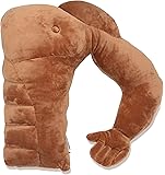 Muscle Man Pillow – Cute and Fun Hunky Husband Cuddle Companion – Boyfriend "Ripped" Body Pillow with Benifits – Unique Gag Gift Idea – Body Pillow, White Man