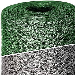 Mammut® Drahtzaun/Sechskant-Geflecht | Maschenweite 25 mm | Gartenzaun | Länge und Höhe wählbar