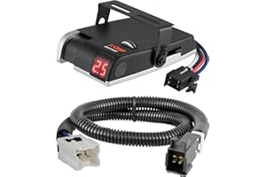 CURT MANUFACTURING CURT Discovery Brake Controller & Wiring for Armada Frontier Titan Xterra - 51382 & 51120