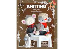 Knitted animal toys - The Mouse Family: Knitting patterns for Toys and Garments