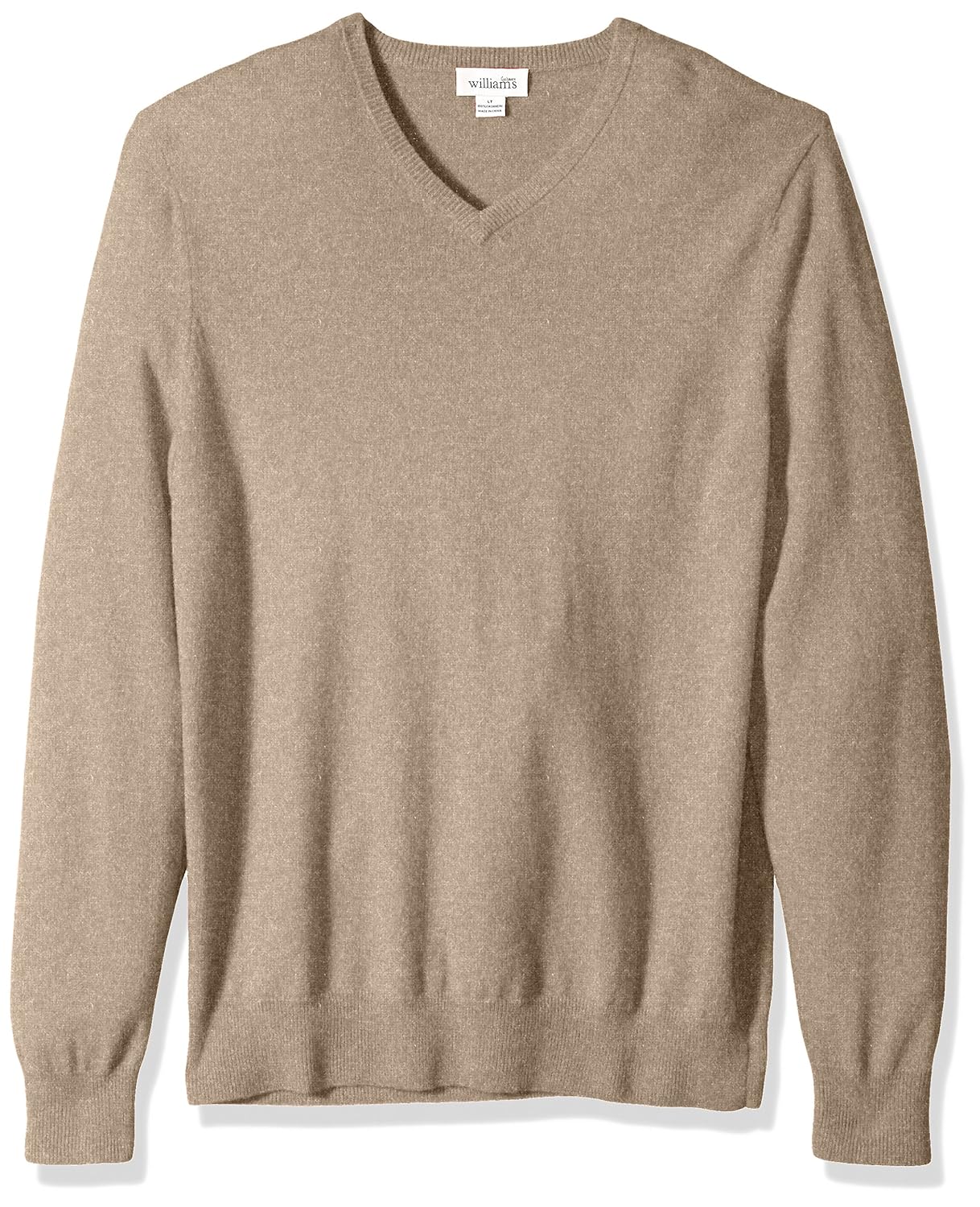 100% Cashmere Big-Tall V-Neck Sweater 