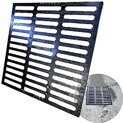 MOSINSBO Cast Iron Drain Grate, 28x28 Outdoor Drain