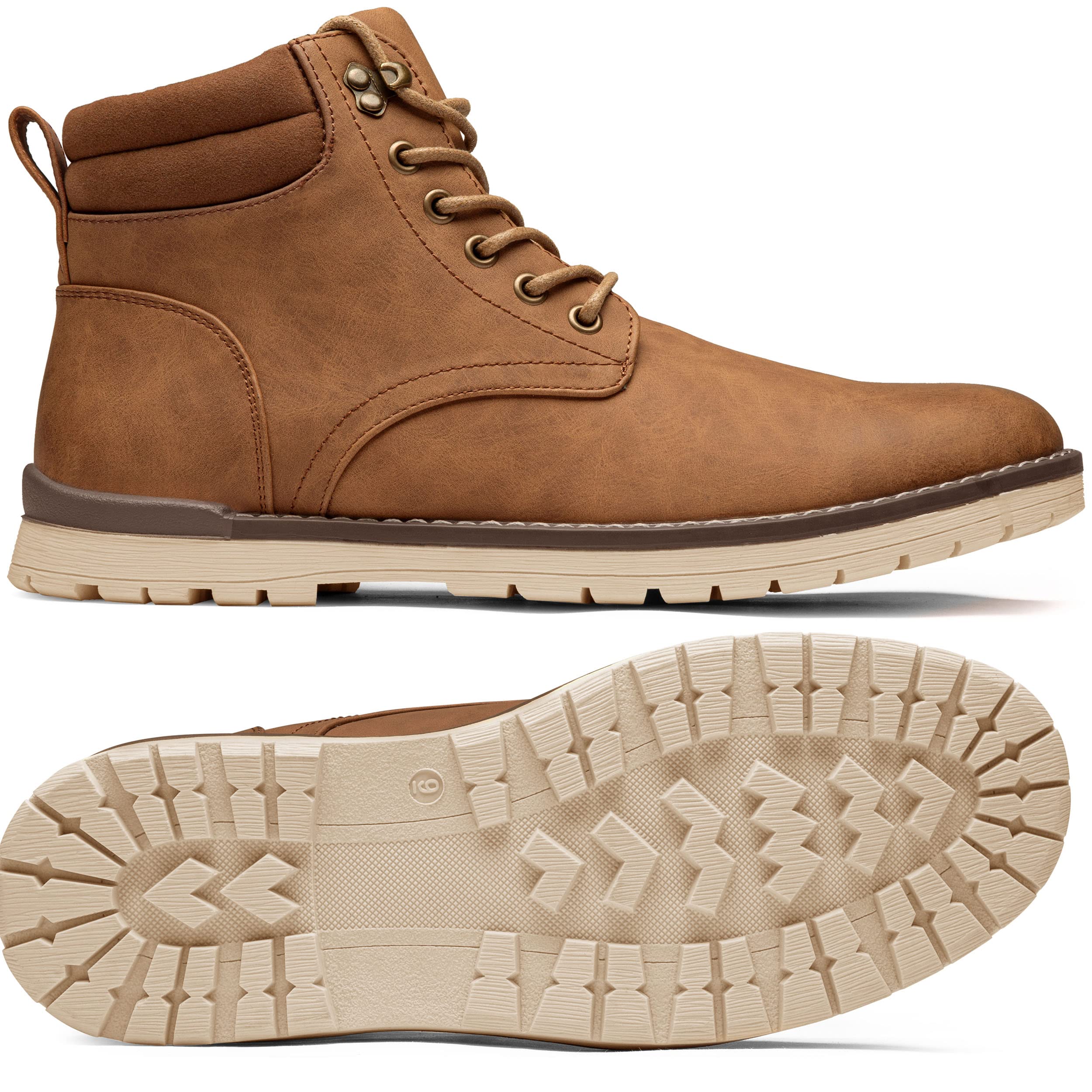 Vostey Men's Hiking Boots Waterproof Casual Chukka Boots for Men